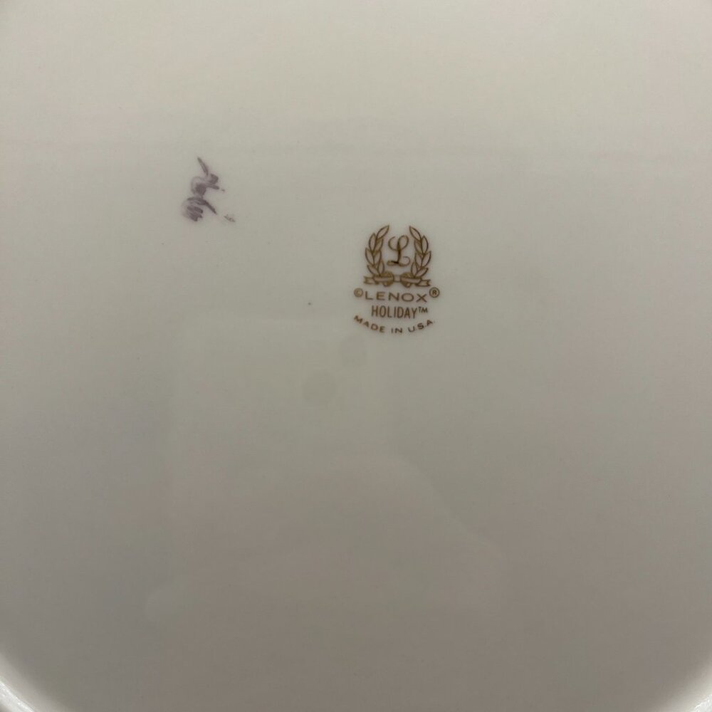 (3) Lenox Holiday (Dimension) Dinner Plates, 10.75” diameter - Picture 6 of 6